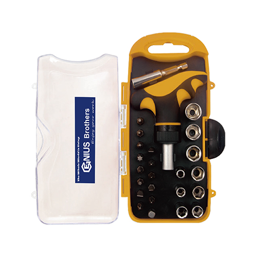 RATCHET DRIVER&BITS SET