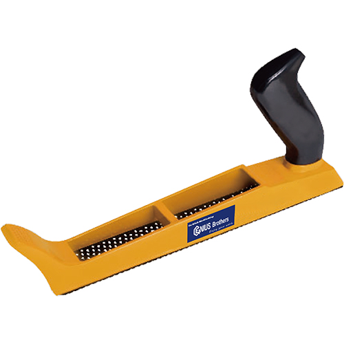 GYPSUM BOARD PLANING  Details • Rplacement blade:250x40mm. • Body :Aluminium-alloy • Handle:Aluminum